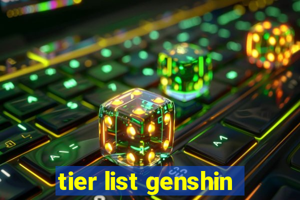 tier list genshin